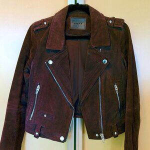 BLANKNYC Suede Moto Jacket